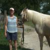 Carolyn Marshall, SC and her new gelding, Shakespeare.
