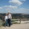 Bonnie and Gregg at Palo Duro Canyon, TX.